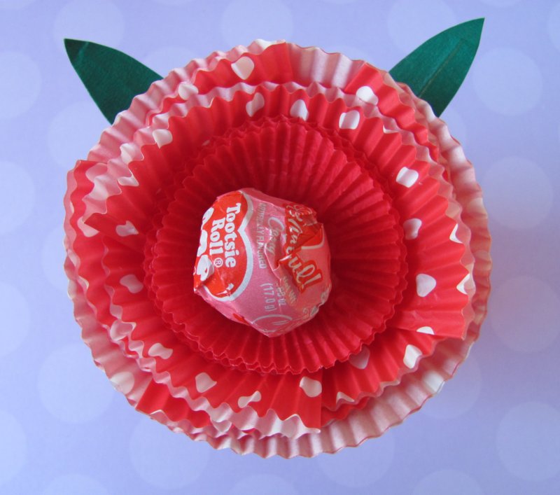 Lisa Loves Holidays Revision To Baking Cup Flowers