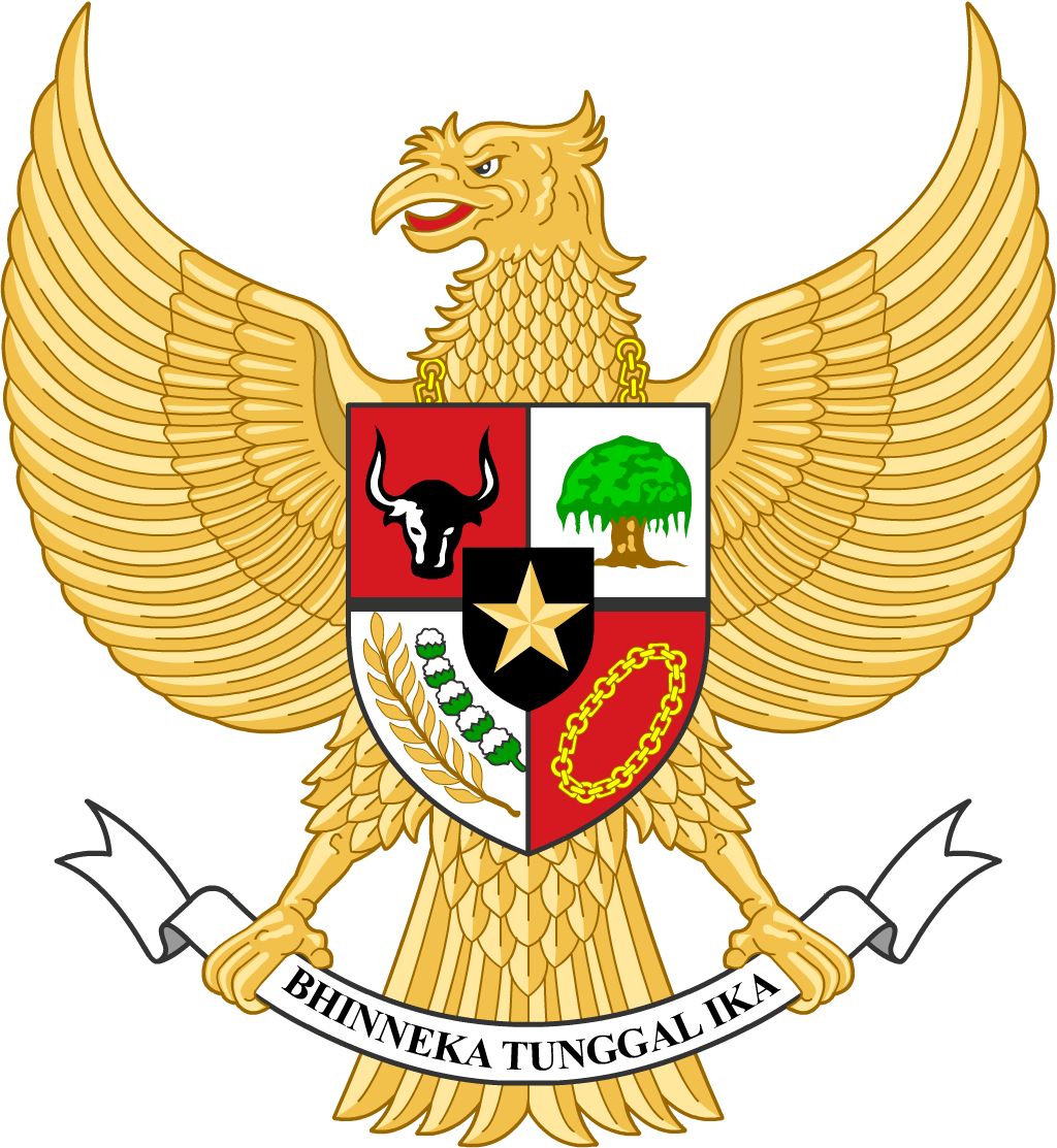 Gambar Burung Garuda dan Pancasila