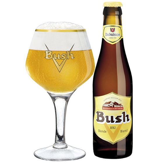 Бельгийское светлое пиво Bush Blond