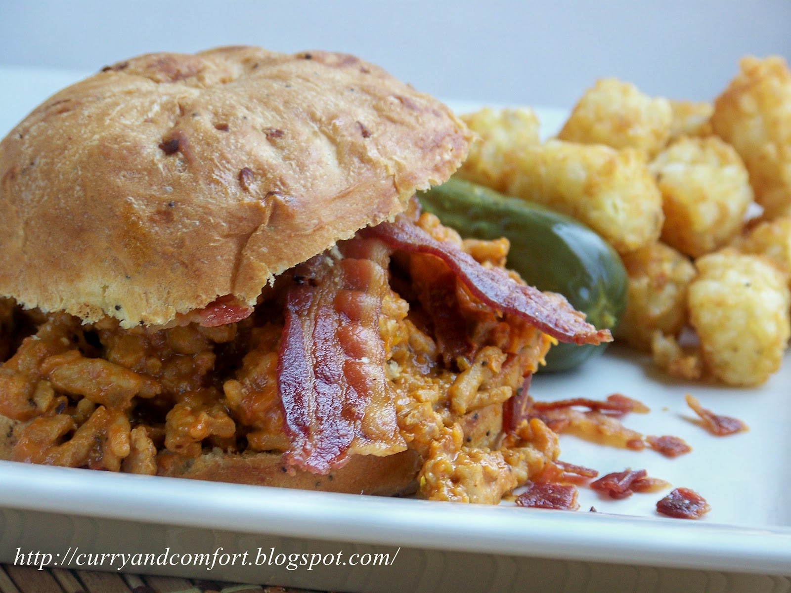 Kitchen Simmer Bacon Cheeseburger Sloppy Joe
