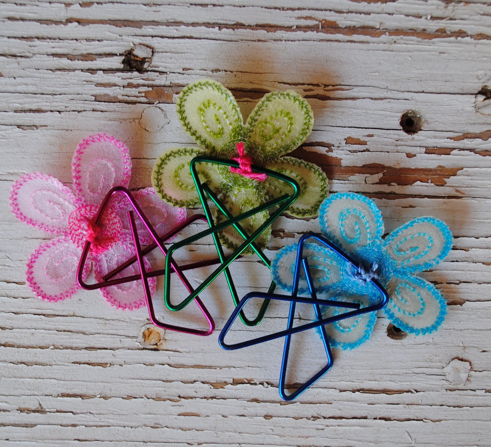 alexa lett...artsy merchant Paper Clips + Appliques + Thread + Cards