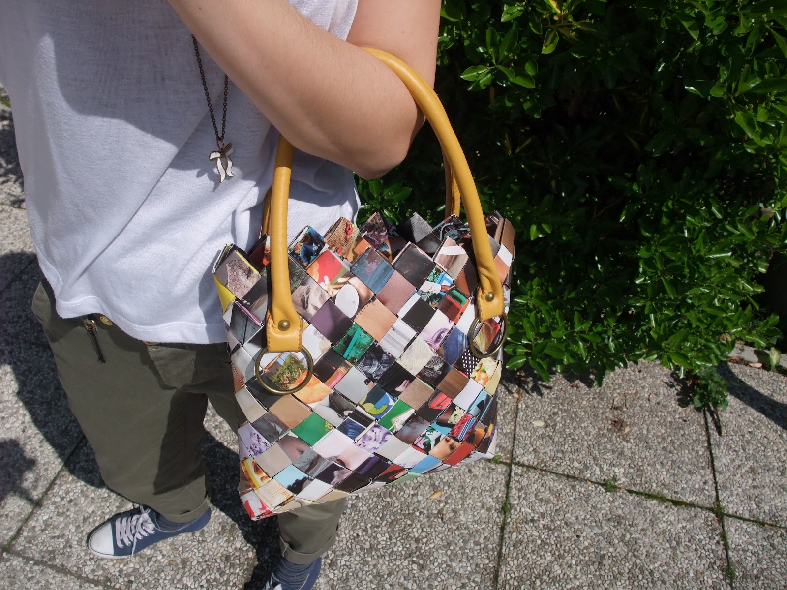 Come Fare Una Borsa Di Carta NoxCreare: Borsa di carta con vecchie riviste