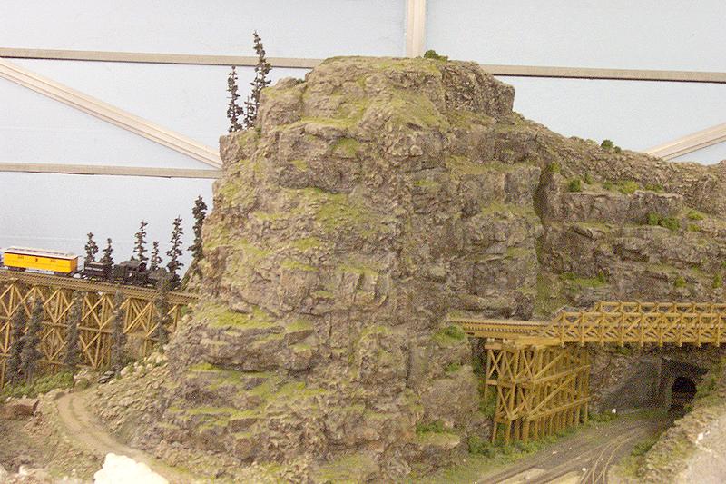 My Model Railroad May 27, 2013 Fixing Paper Mache Problems