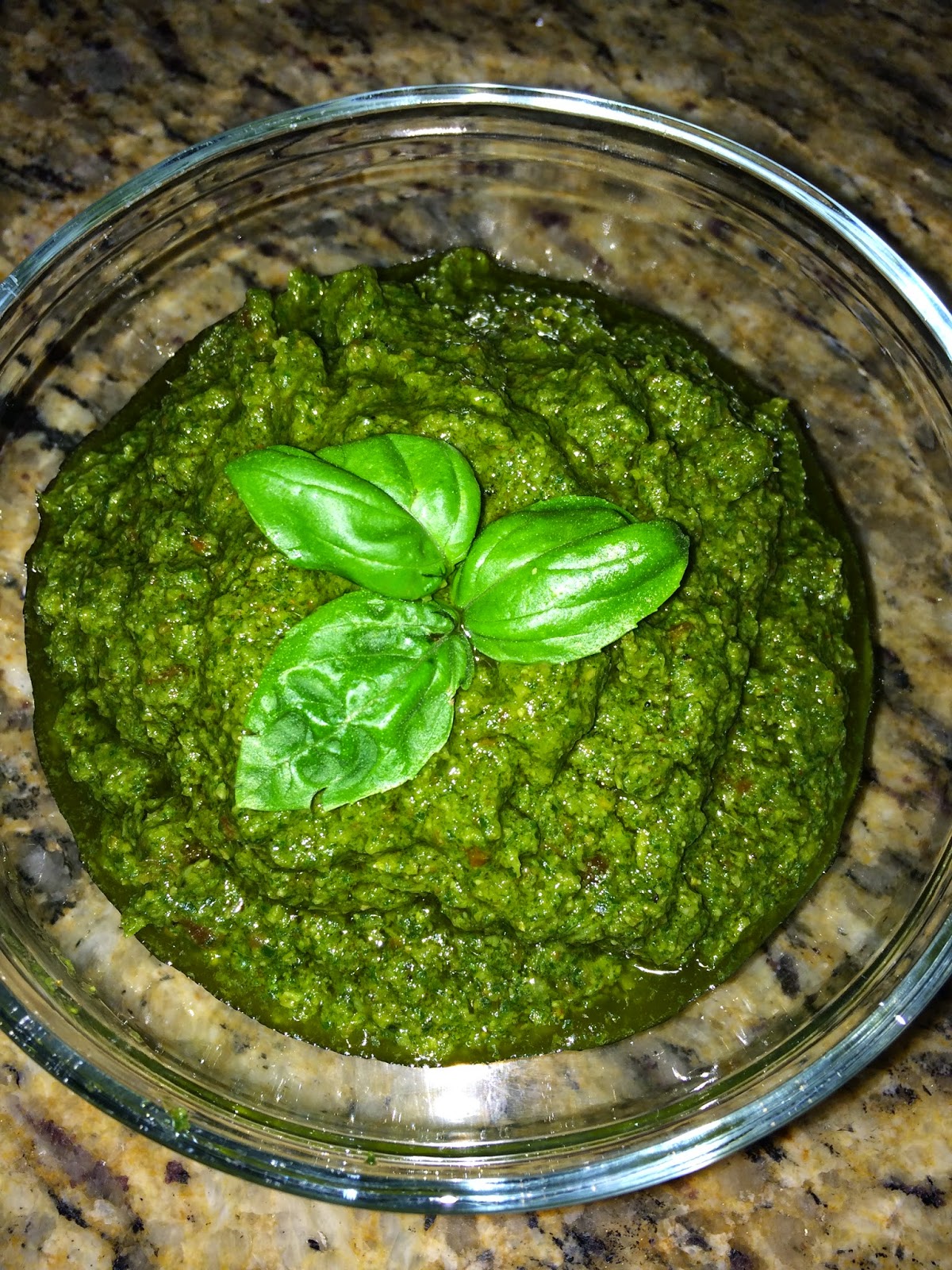 Good Taste meets Good Health Basil Pesto
