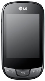 Dual SIM Touchscreen Mobile LG T515