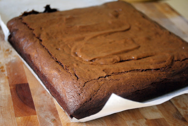 Spicy Chocolate Cayenne Truffle Brownies l SimplyScratch.com