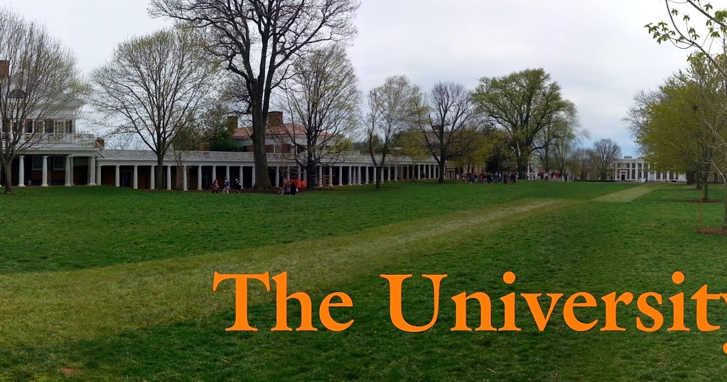 The Thrifty Gypsy's Travels The University of Virginia, UNESCO World