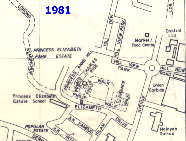Princess Elizabeth Estate Locating Princess Elizabeth Estate