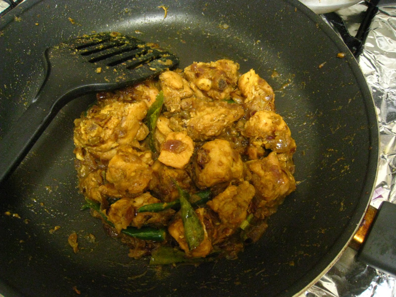 Tested and tasted recipes Andhra style chilli chicken