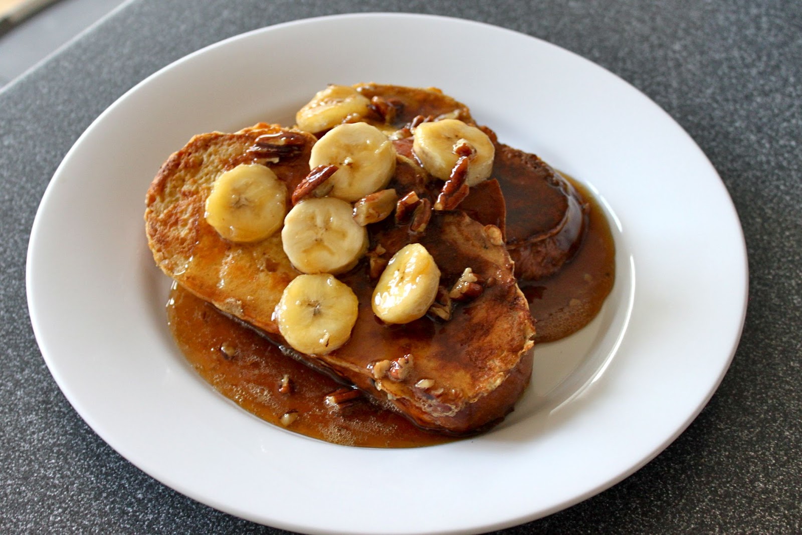 Baked Perfection Bananas Foster French Toast