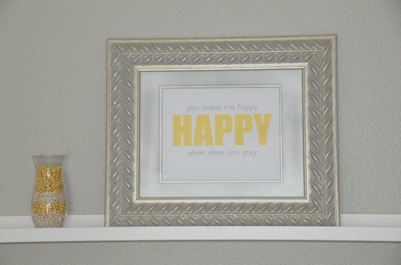 g*rated Vase Filler & Picture Frame Makeover