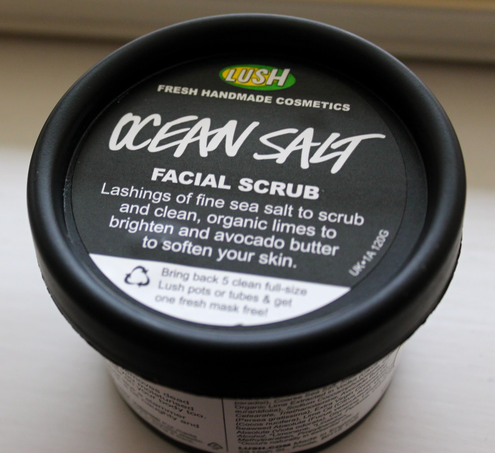 Cover Shoot LUSH Ocean Salt Facial Scrub
