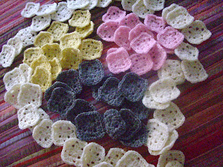 cuadraditos a crochet para manta