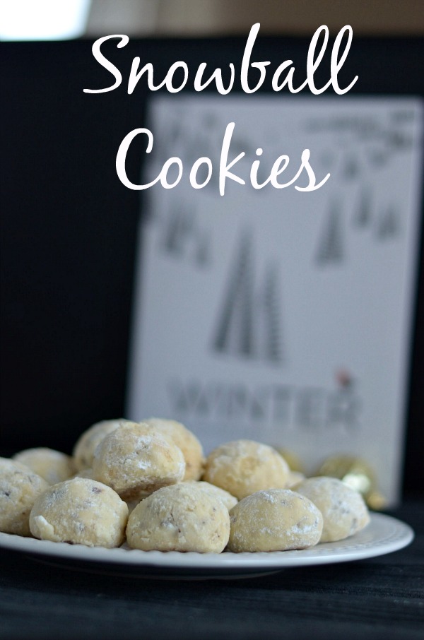 snowball cookies, Mexican wedding cookies, russian tea cakes
