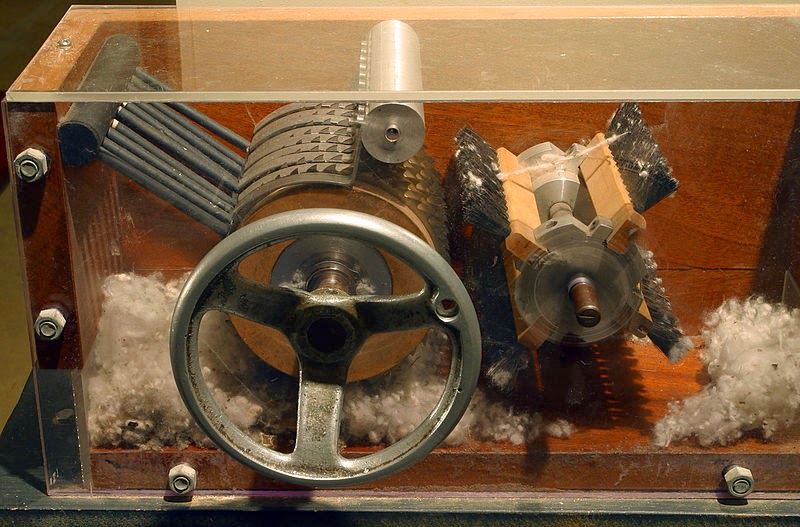 Today in History MARCH 14 = Eli Whitney Patents the Cotton Gin