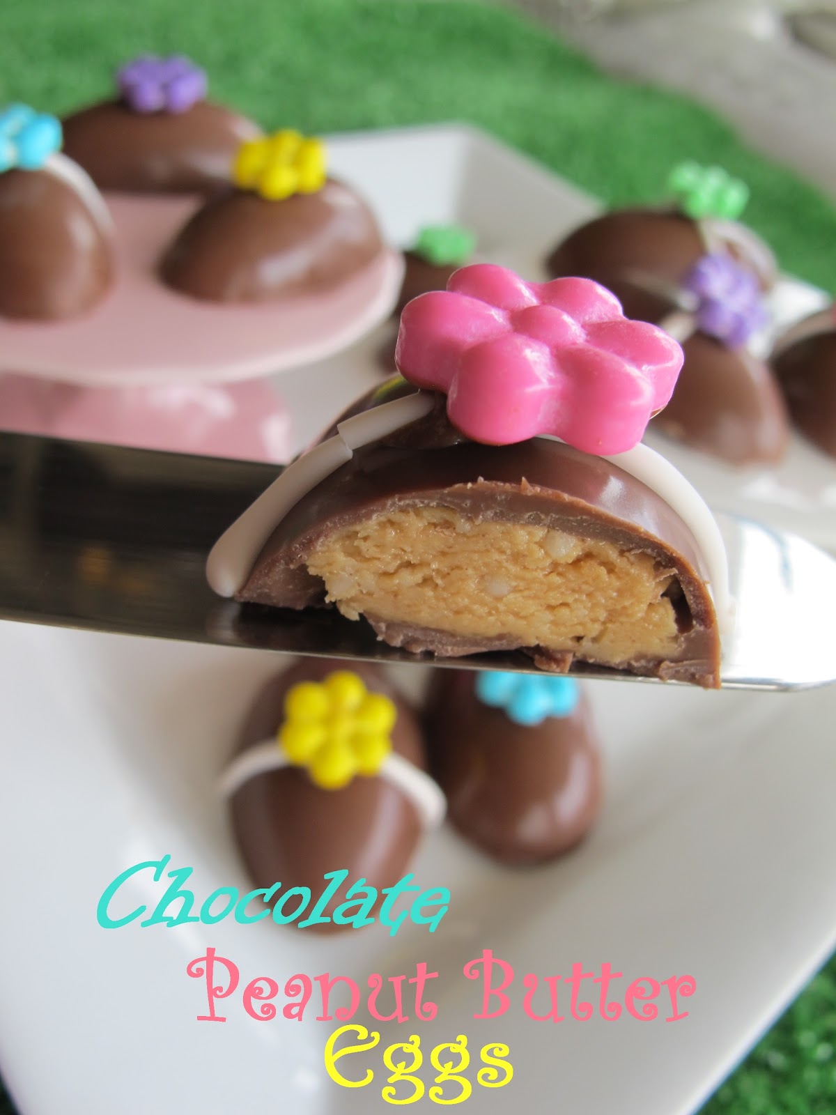 Chocolate Peanut Butter Eggs Purple Chocolat Home