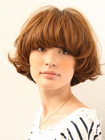 Wedding And Curly Hairstyles Cute Japanese Asian Short Hairstyles