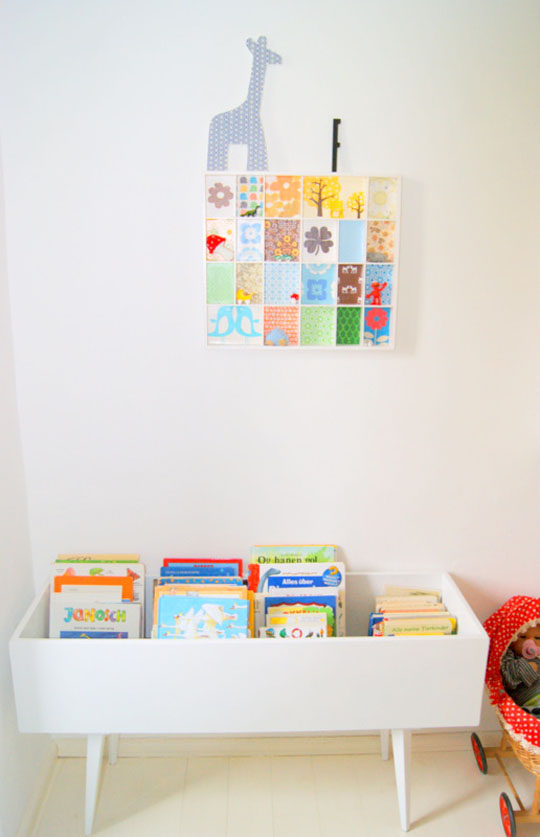 Create oh la la Five children's book storage solutions Fem sätt att