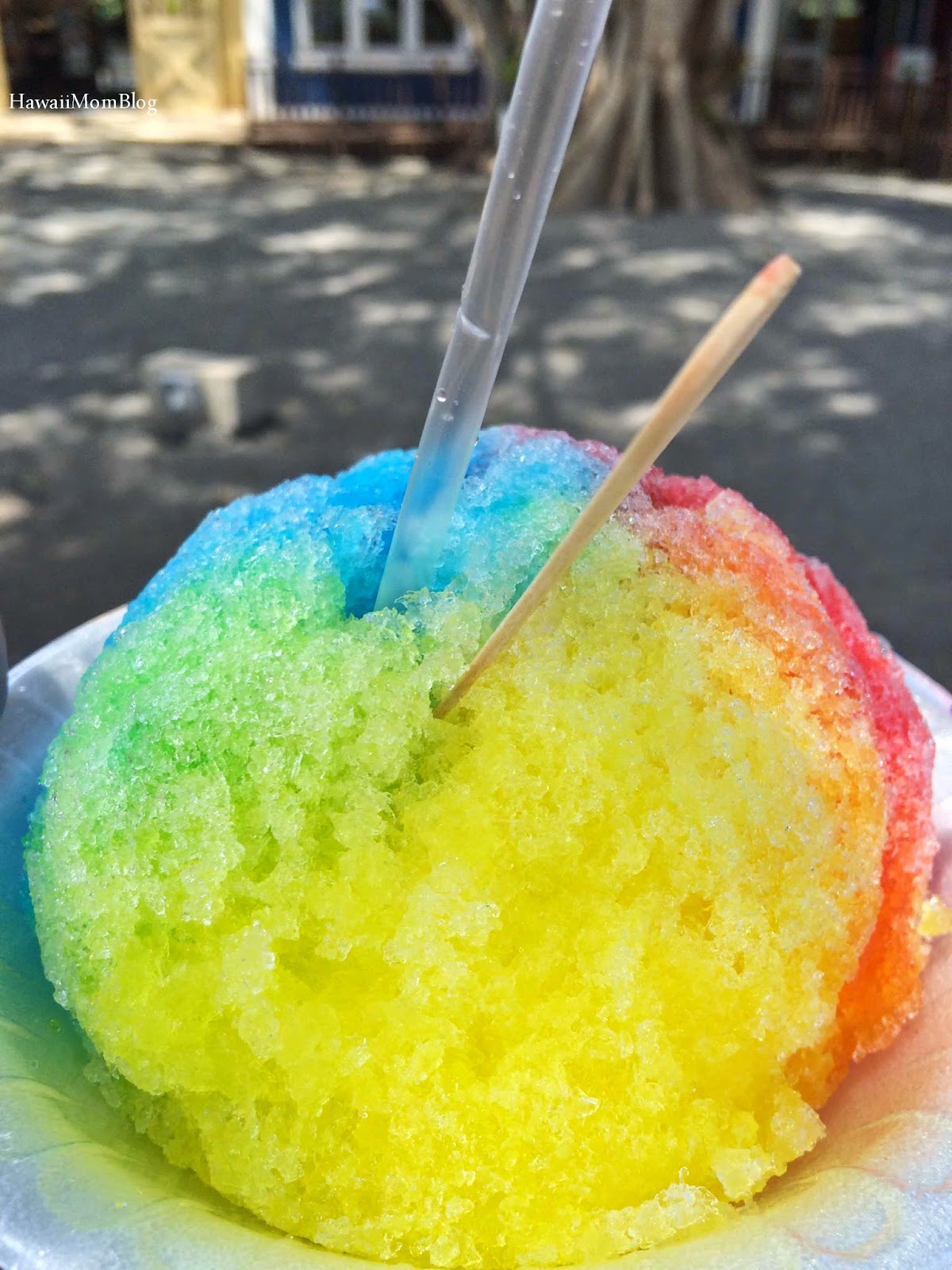 Hawaii Mom Blog Matsumoto Shave Ice