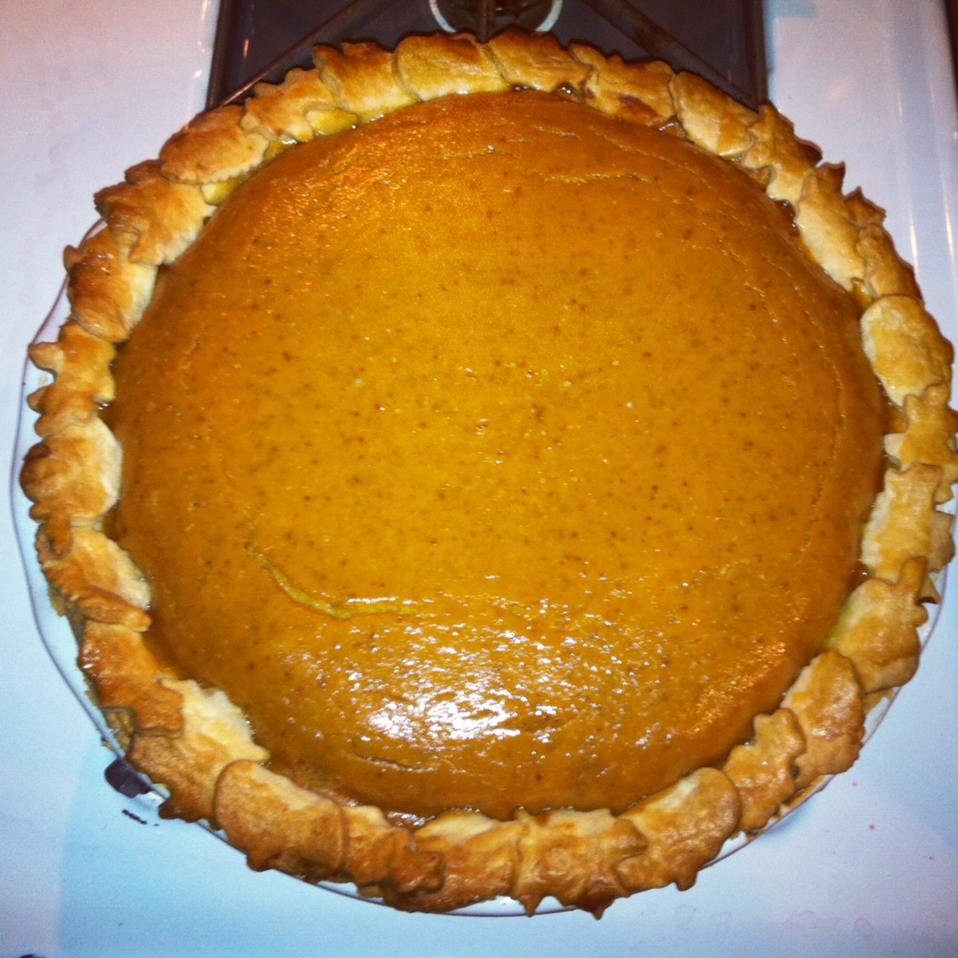 A Squared And Finally... Traditional Pumpkin Pie & Whipped Cream