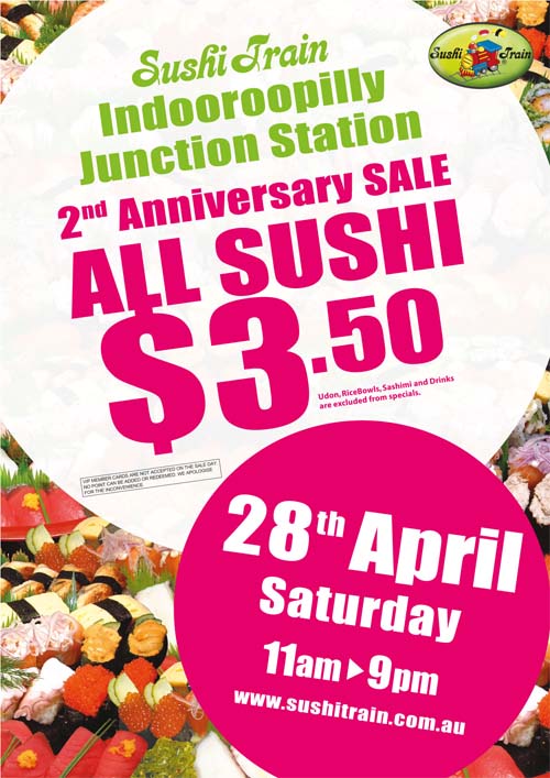 Sushi Train Australia Pty Ltd April 2012