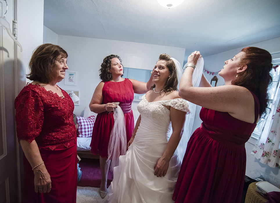 Front Royal Wedding Kevin and Tambi Reception at The Mint House