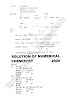 Chemistry-Numericals-Solve-2010-five-year-paper-class-XII