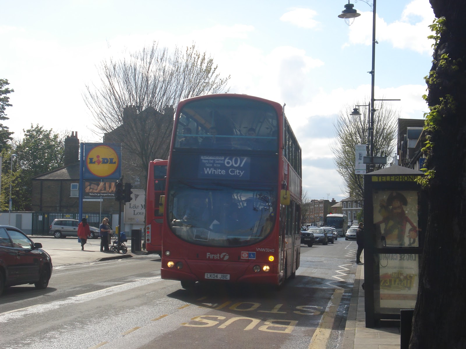 WLTM Transport Blog Workings on Route 607, 27/04/12