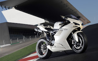 white ducati picture, photos, free widescreen wallpapers 