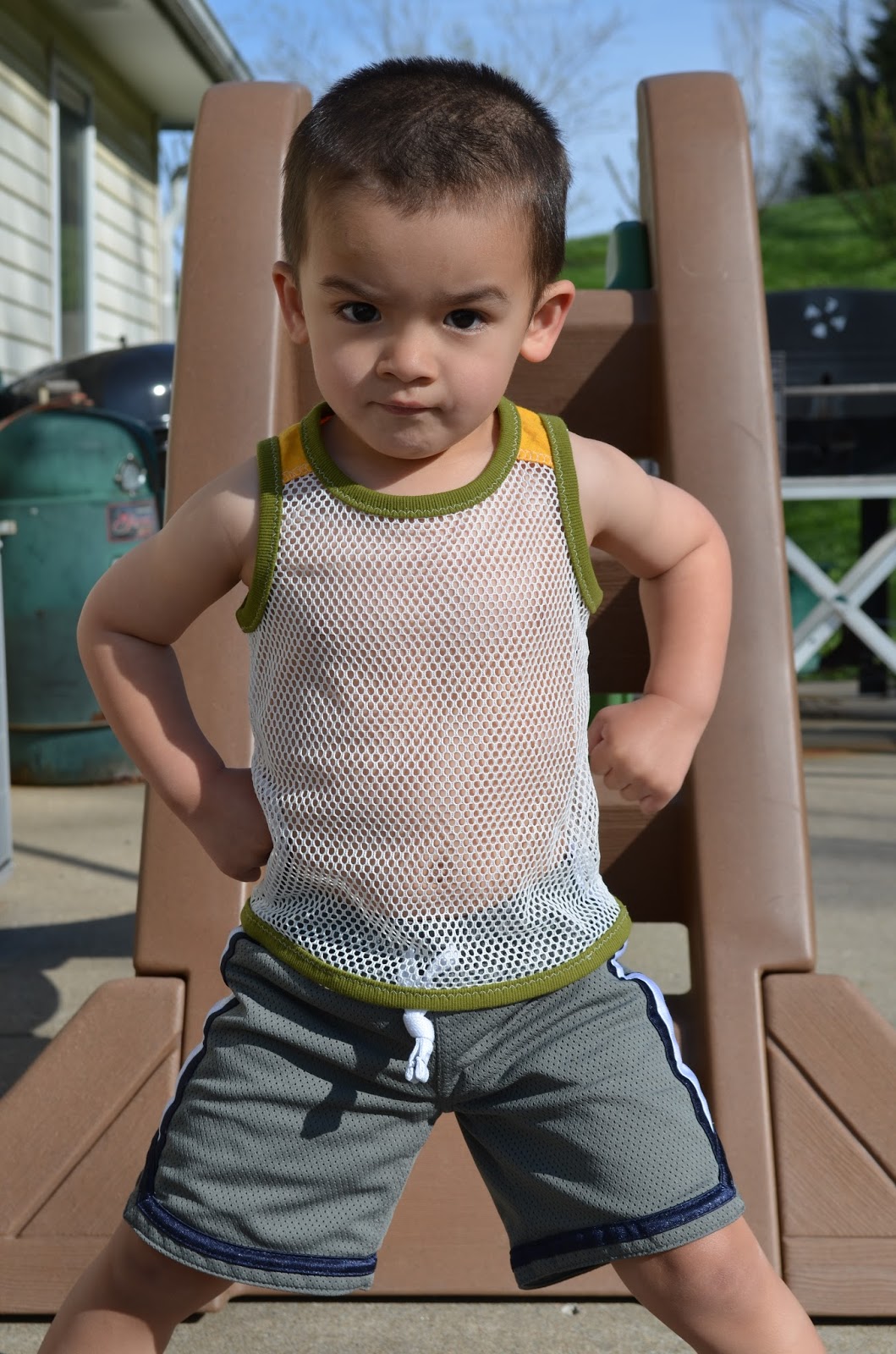 Kids Clothes Week day 3 mesh tank top