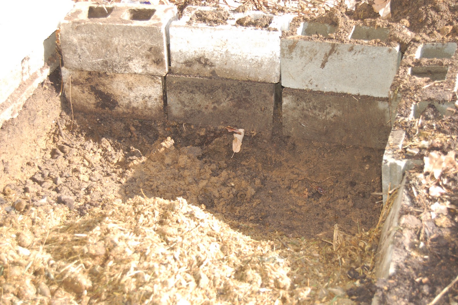 Midwestern Garden Getting my Garden Hot Bed ready Fresh Horse Manure