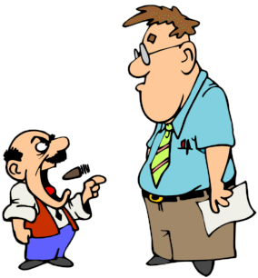 Boss Yelling