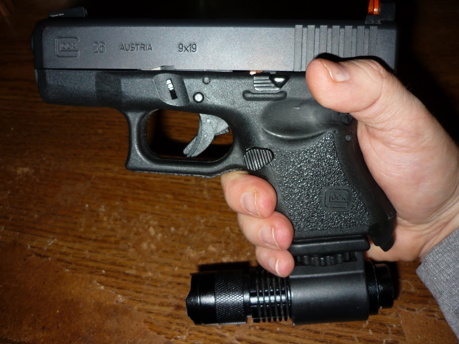 Lurking Rhythmically Monday Gunday Product Review Glock Magazine Floorplate with Flashlight