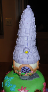 Pink Sugar Cupcakes: Rapunzel Cake