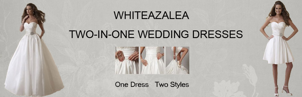 WhiteAzalea 2 in1 Wedding Dresses