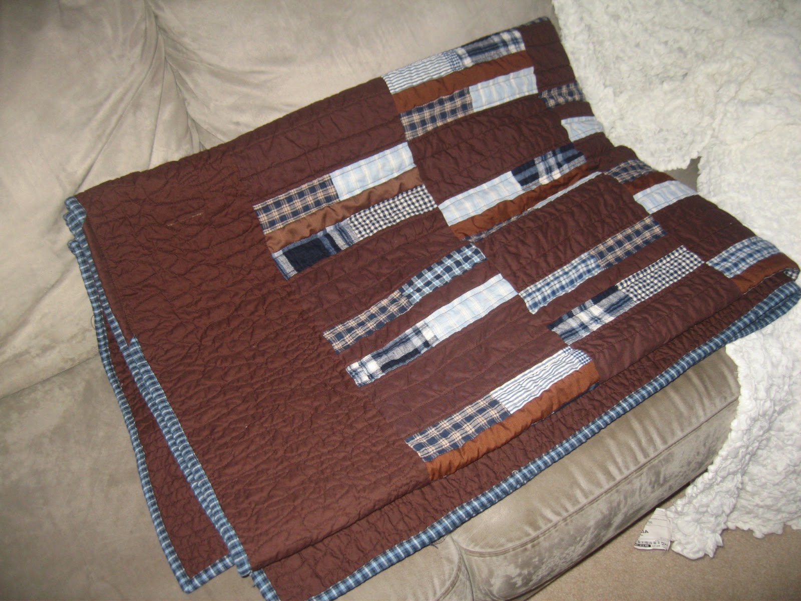 The Bossy Quilter A Masculine Quilt . . . Finally