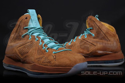 > Nike Lebron X "Brown Suede" Detailed Photos - Photo posted in Kicks @ BX  (Sneakers & Clothing) | Sign in and leave a comment below!