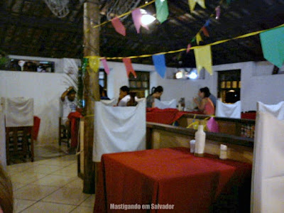 Casarrara Restaurante: Ambiente interno (2o andar)