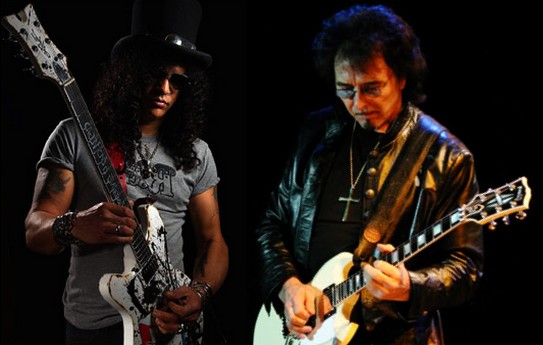 Slash: "Tomny Iommi merece una medalla"  Slash+e+Tony+Iommi