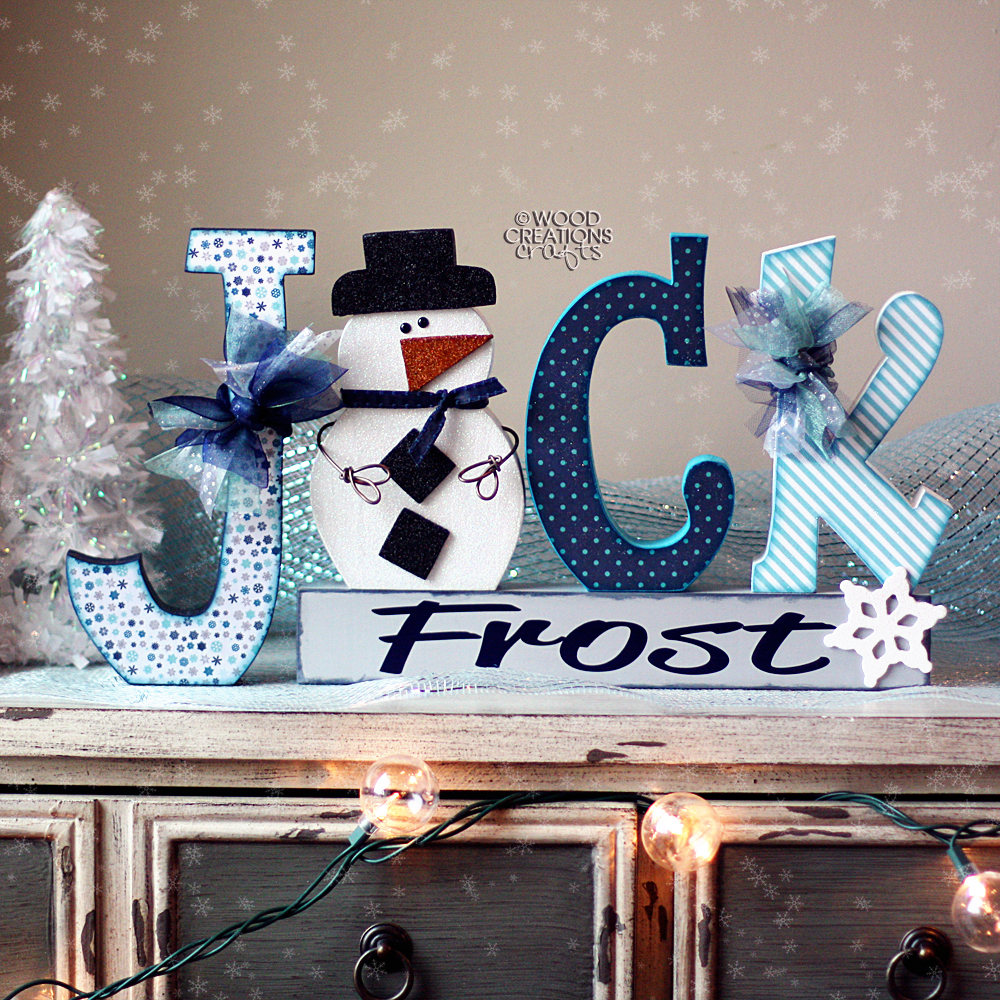 WOOD Creations Winter Crafts Are Here!