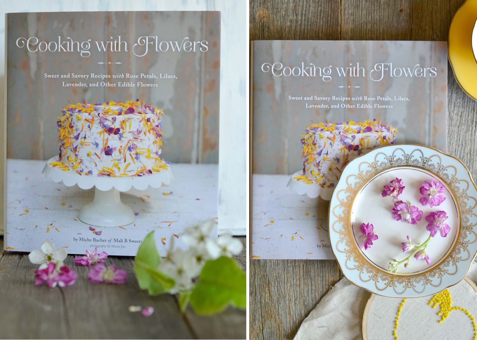 Curiositaellya Cooking With Flowers {pretty cooking book from Anthropologie}