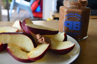 Apples with Pacific Beach Peanut Butter