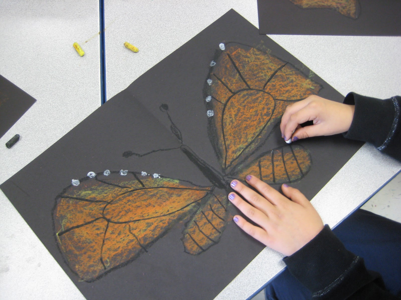 Art for Kids and Beginners: Create a Monarch Butterfly with Oil Pastels, Em Winn