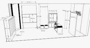 Desain Interior Toko Mainan Action Figure