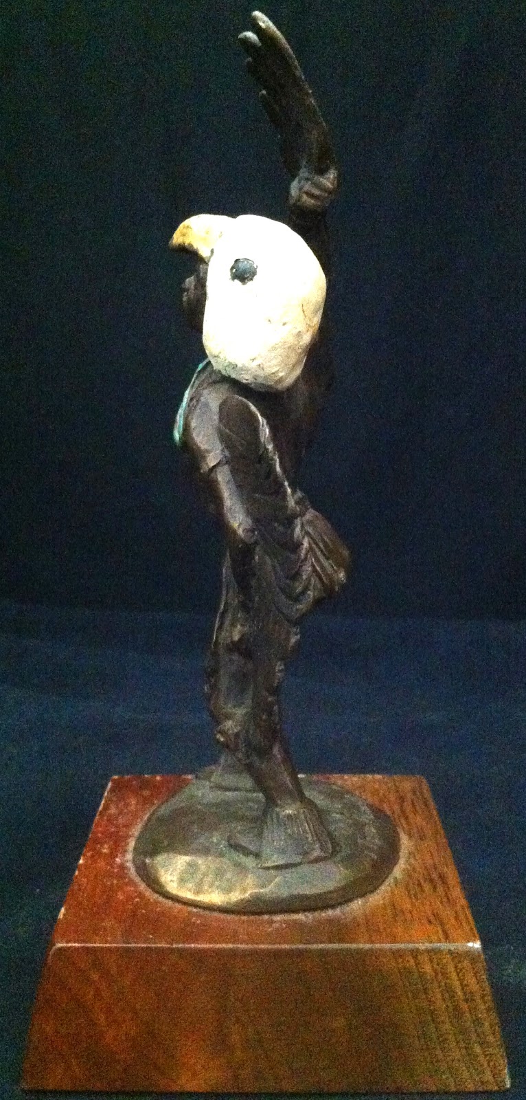 Bronze Hound's Art Collection Two Small Bronzes by Tom Knapp