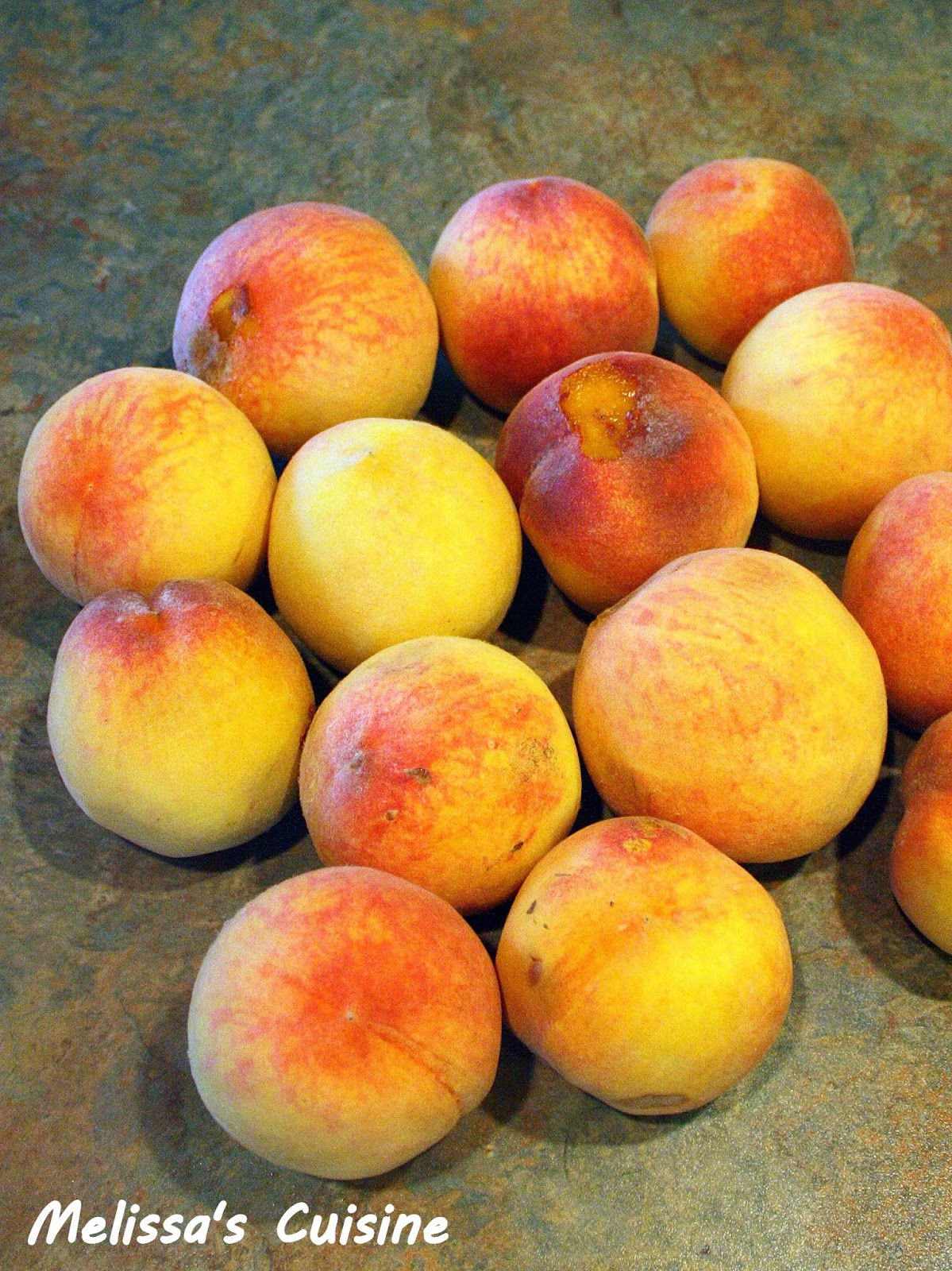Melissa's Cuisine Tips and Tricks How to Peel Peaches Quickly