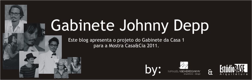 Gabinete Johnny Depp Casa&Cia 2011