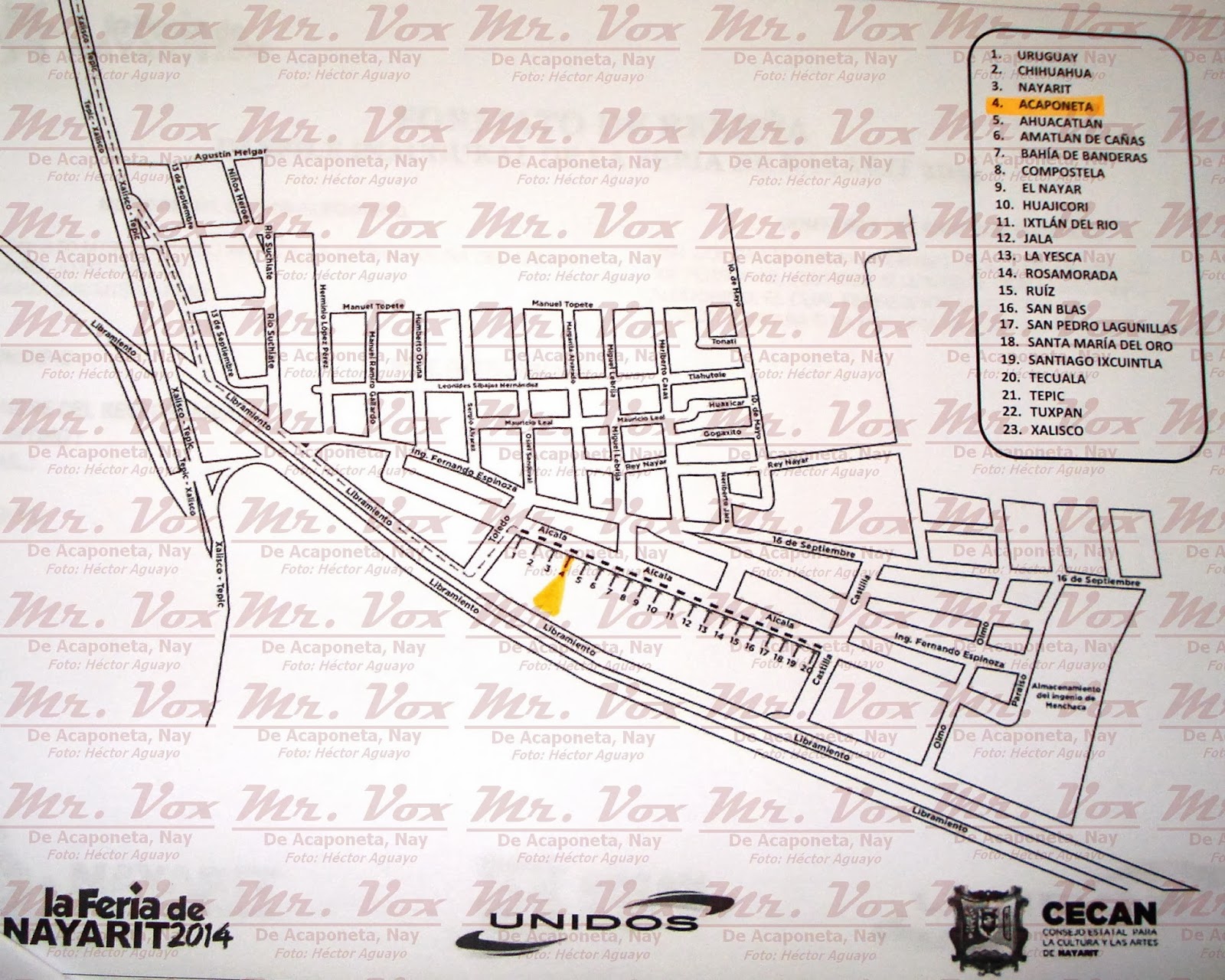 MrVox de Nayarit. DAN A CONOCER EL PROGRAMA DE ACTIVIDADES