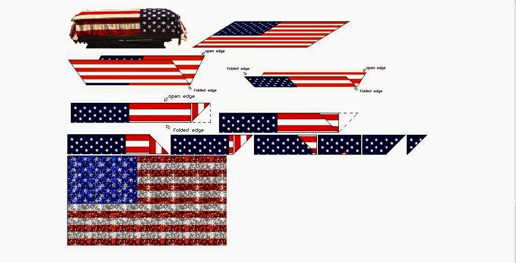 Lib S Labyrinth Veterans Day American Flag Draped Coffin