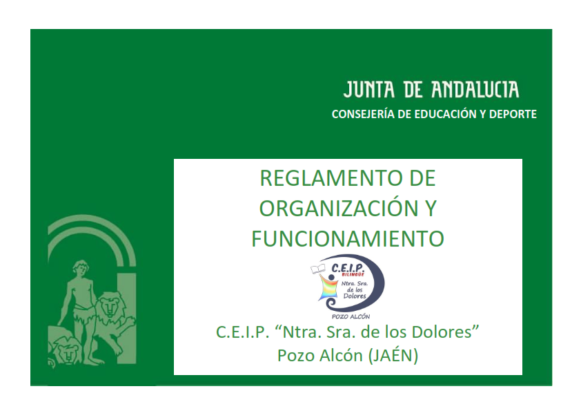 REGLAMENTO DE ORGANIZACIÓN Y FUNCIONAMIENTO